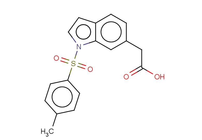 2-[1-(4-methylbenzenesulfonyl)-1H-indol-6-yl]acetic acid