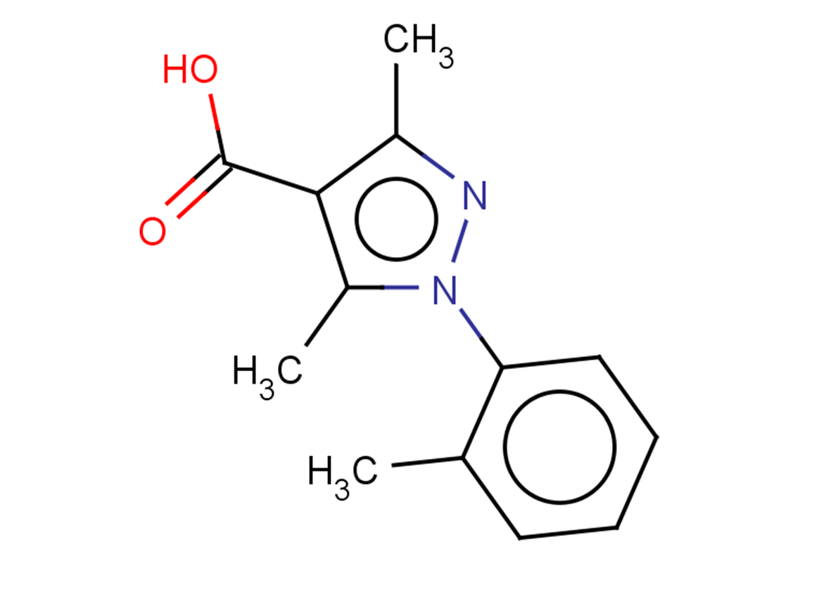 3,5-dimethyl-1-(2-methylphenyl)-1H-pyrazole-4-carboxylic acid