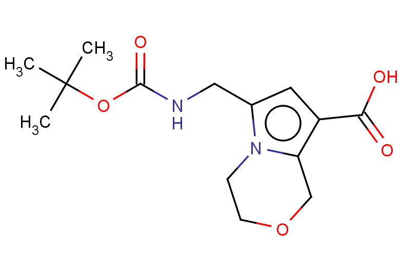 6-({[(tert-butoxy)carbonyl]amino}methyl)-1H,3H,4H-pyrrolo[2,1-c][1,4]oxazine-8-carboxylic acid