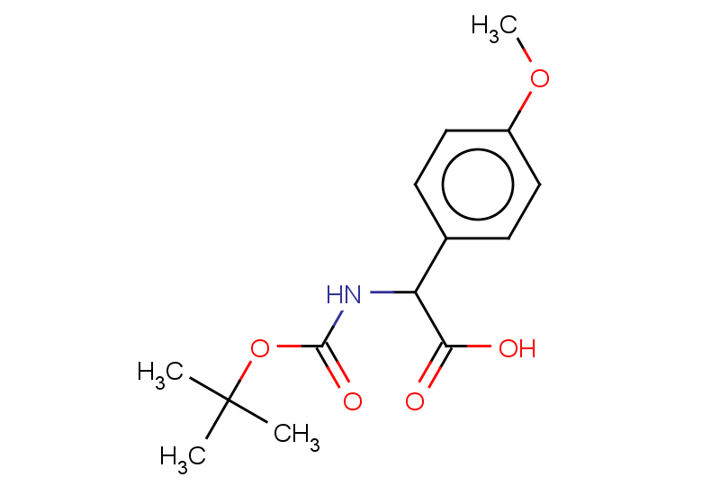 2-{[(tert-butoxy)carbonyl]amino}-2-(4-methoxyphenyl)acetic acid
