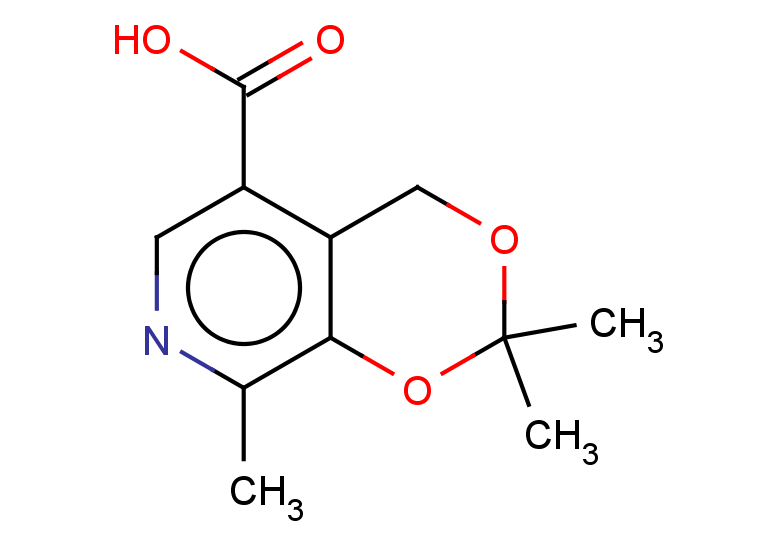 2,2,8-trimethyl-2H,4H-[1,3]dioxino[4,5-c]pyridine-5-carboxylic acid