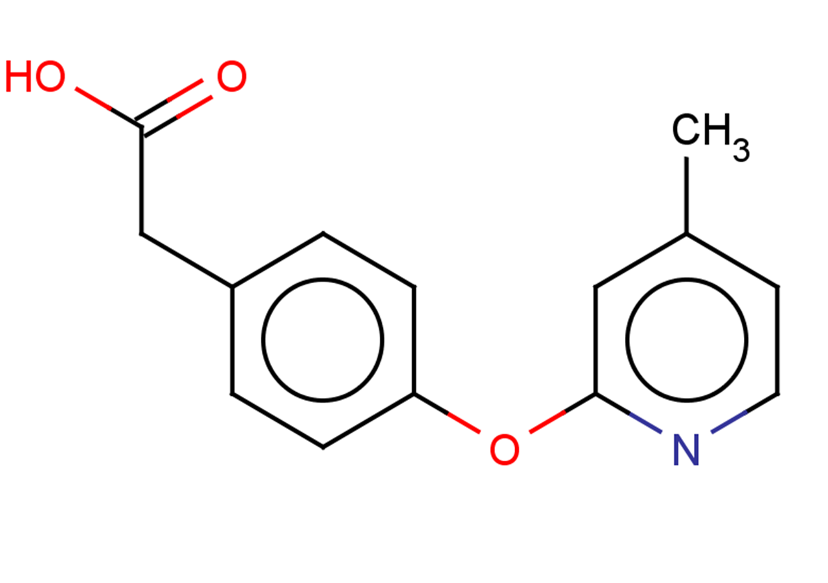 2-(4-((4-methylpyridin-2-yl)oxy)phenyl)acetic acid