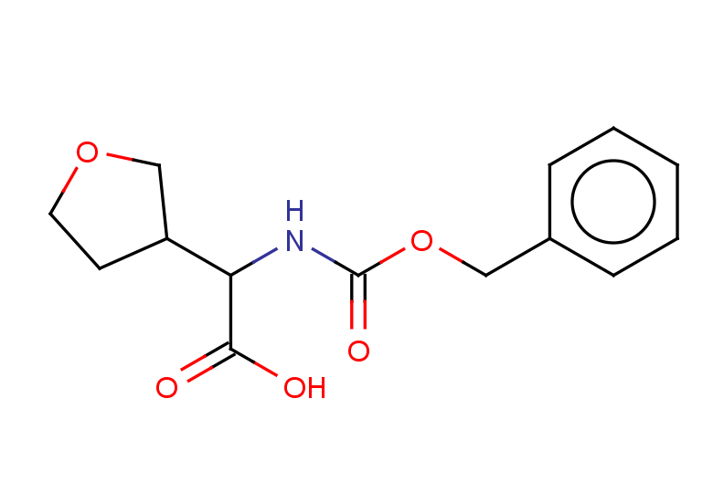2-(((benzyloxy)carbonyl)amino)-2-(tetrahydrofuran-3-yl)acetic acid