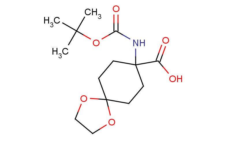 8-{[(tert-butoxy)carbonyl]amino}-1,4-dioxaspiro[4.5]decane-8-carboxylic acid