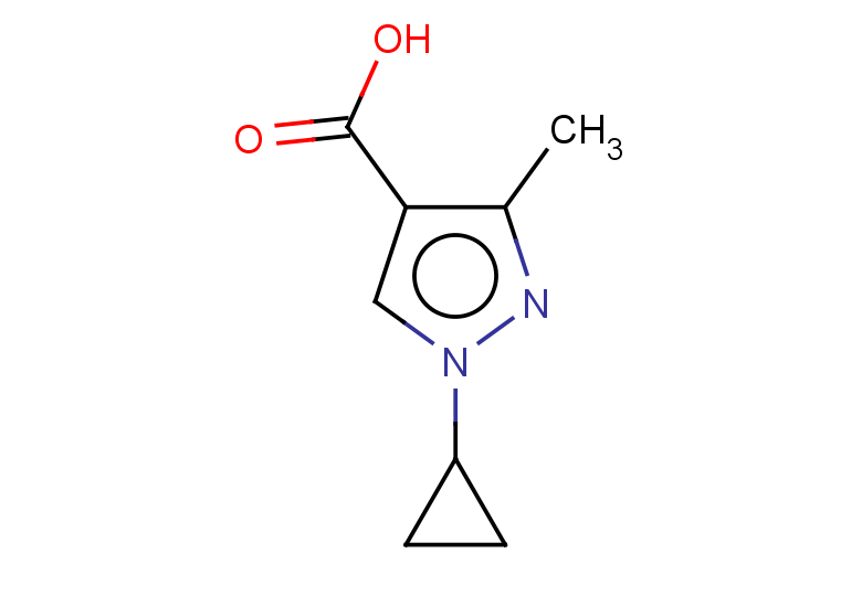1-cyclopropyl-3-methyl-1H-pyrazole-4-carboxylic acid