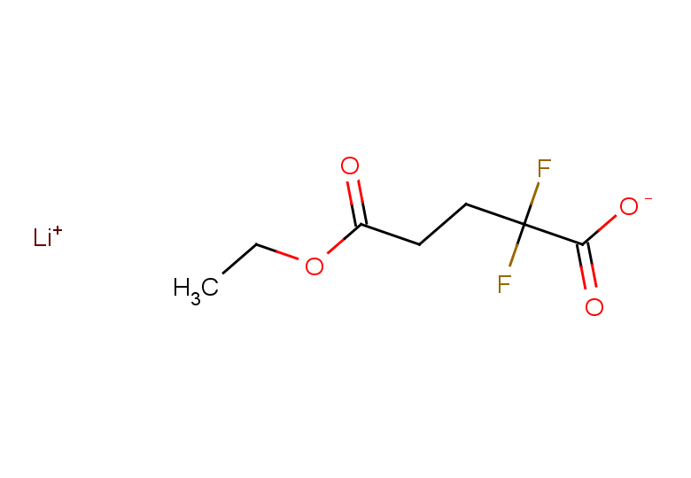lithium 5-ethoxy-2,2-difluoro-5-oxopentanoate