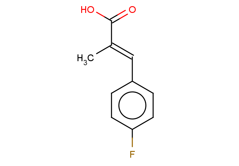 (2E)-3-(4-fluorophenyl)-2-methylprop-2-enoic acid