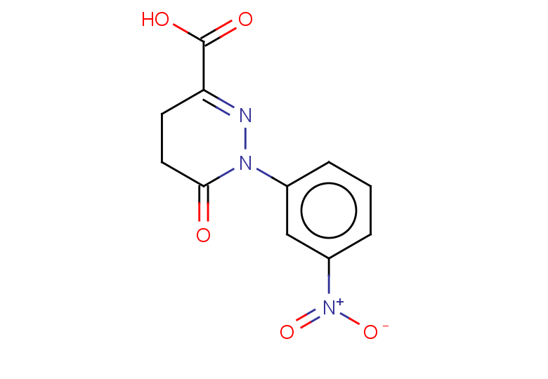 1-(3-NITROPHENYL)-6-OXO-1,4,5,6-TETRAHYDROPYRIDAZINE-3-CARBOXYLIC ACID