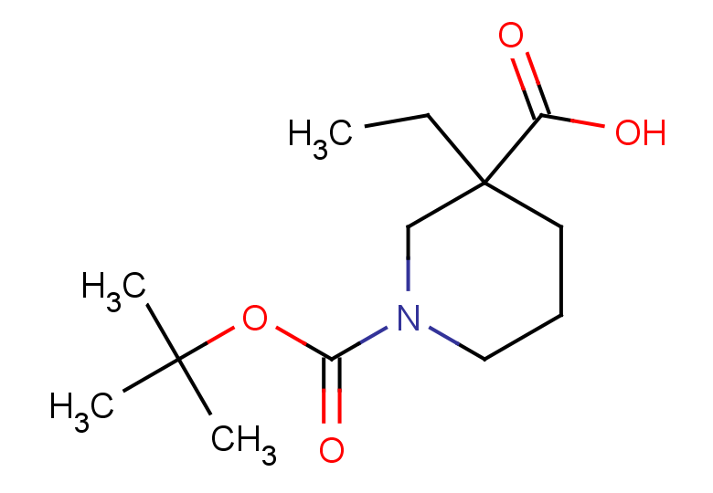 1-[(tert-butoxy)carbonyl]-3-ethylpiperidine-3-carboxylic acid