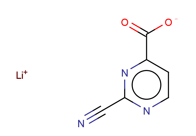 lithium(1+) 2-cyanopyrimidine-4-carboxylate