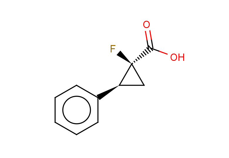 (1S,2S)-1-fluoro-2-phenylcyclopropane-1-carboxylic acid