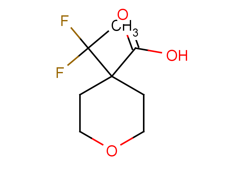 4-(1,1-difluoroethyl)oxane-4-carboxylic acid
