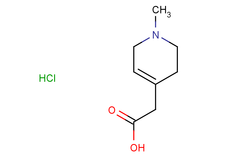 2-(1-methyl-1,2,3,6-tetrahydropyridin-4-yl)acetic acid hydrochloride