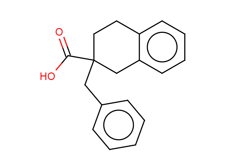 2-benzyl-1,2,3,4-tetrahydronaphthalene-2-carboxylic acid