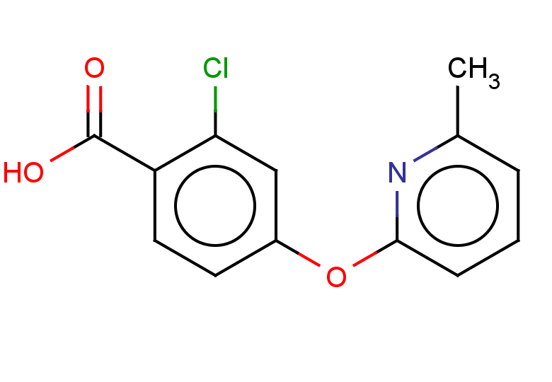 2-chloro-4-[(6-methylpyridin-2-yl)oxy]benzoic acid