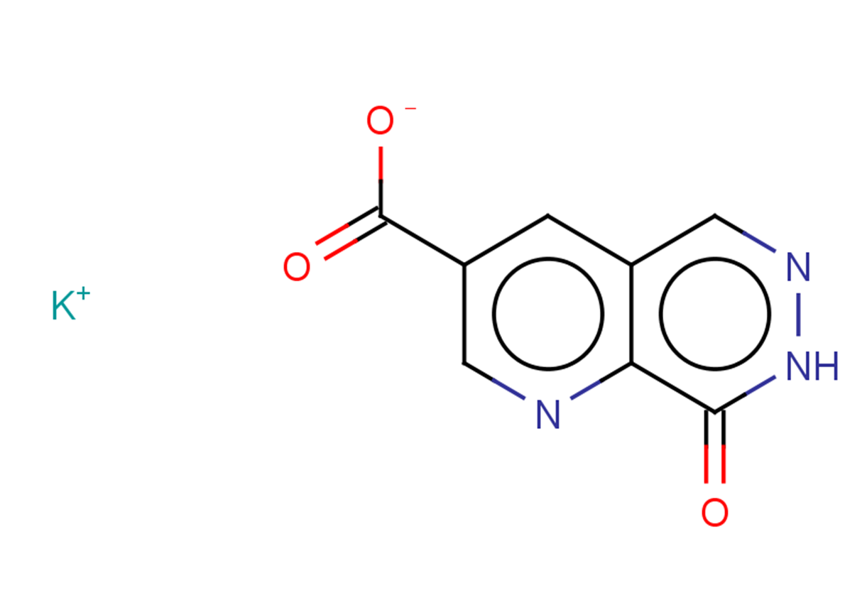 potassium 8-oxo-7H,8H-pyrido[2,3-d]pyridazine-3-carboxylate
