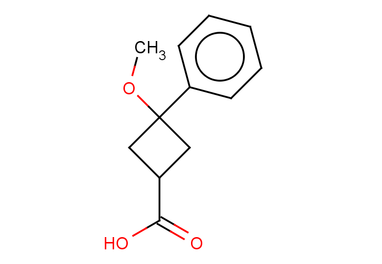 3-methoxy-3-phenylcyclobutane-1-carboxylic acid