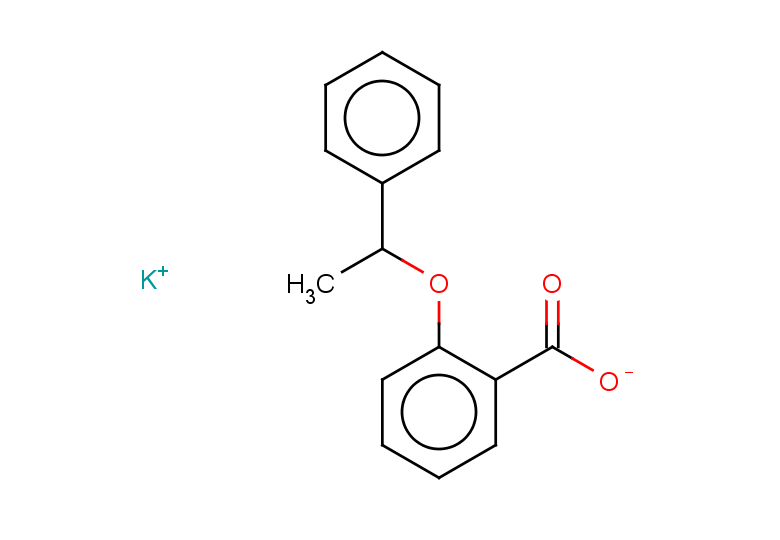 potassium 2-(1-phenylethoxy)benzoate