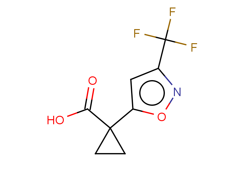 1-[3-(trifluoromethyl)-1,2-oxazol-5-yl]cyclopropane-1-carboxylic acid