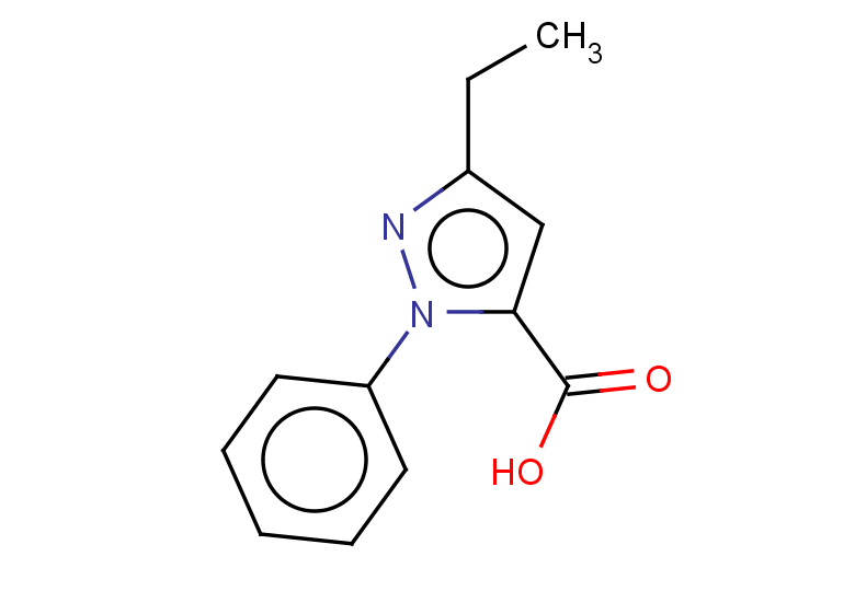 3-ethyl-1-phenyl-1H-pyrazole-5-carboxylic acid