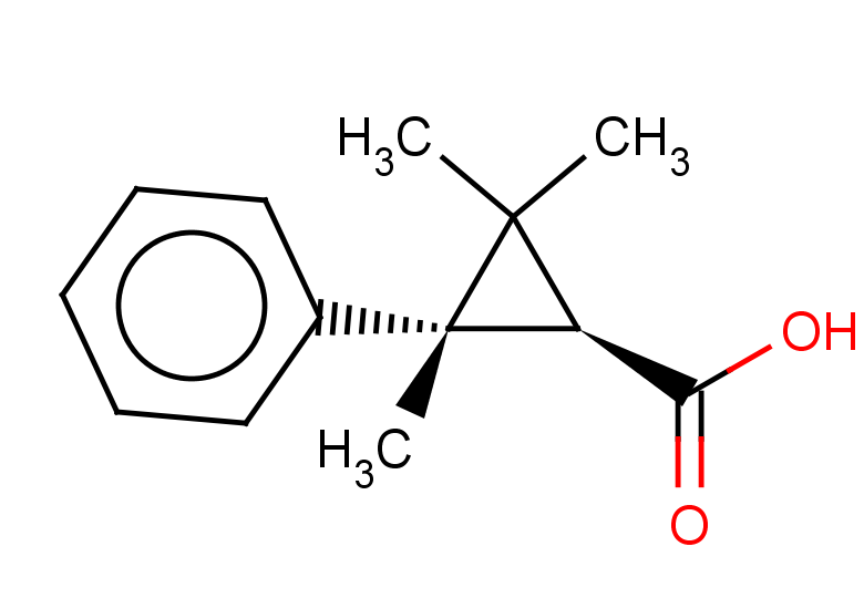 rac-(1R,3S)-2,2,3-trimethyl-3-phenylcyclopropane-1-carboxylic acid, trans