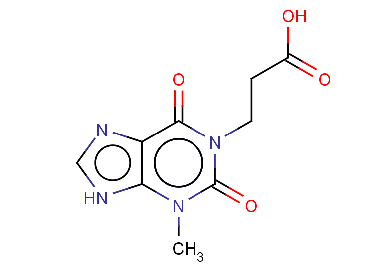 3-(3-methyl-2,6-dioxo-2,3,6,9-tetrahydro-1H-purin-1-yl)propanoic acid