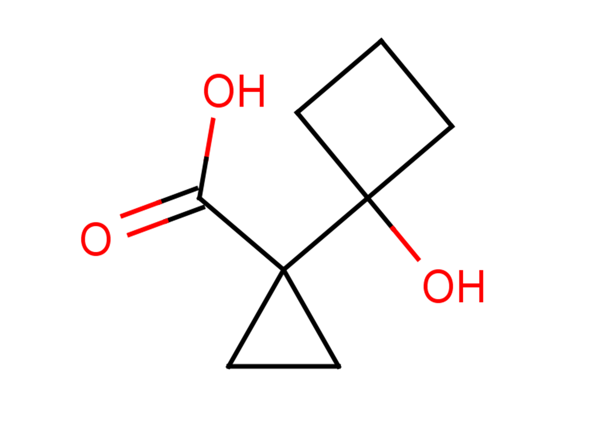 1-(1-hydroxycyclobutyl)cyclopropane-1-carboxylic acid