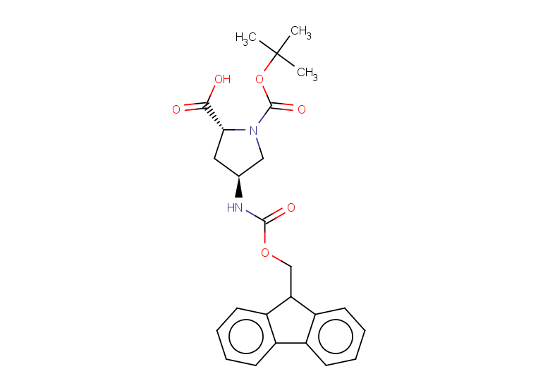 (2R,4S)-1-[(tert-butoxy)carbonyl]-4-({[(9H-fluoren-9-yl)methoxy]carbonyl}amino)pyrrolidine-2-carboxylic acid