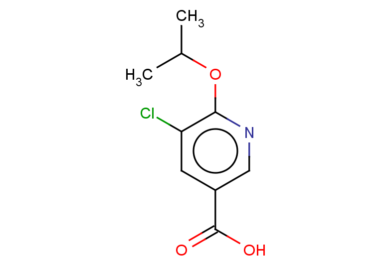 5-chloro-6-(propan-2-yloxy)pyridine-3-carboxylic acid