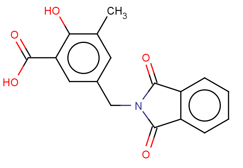 5-[(1,3-dioxo-2,3-dihydro-1H-isoindol-2-yl)methyl]-2-hydroxy-3-methylbenzoic acid
