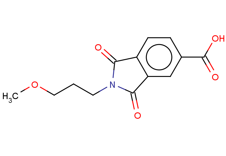 2-(3-methoxypropyl)-1,3-dioxo-2,3-dihydro-1H-isoindole-5-carboxylic acid