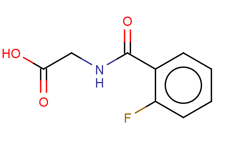 2-[(2-fluorophenyl)formamido]acetic acid