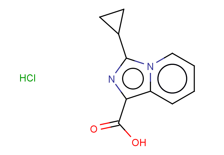 3-cyclopropylimidazo[1,5-a]pyridine-1-carboxylic acid hydrochloride