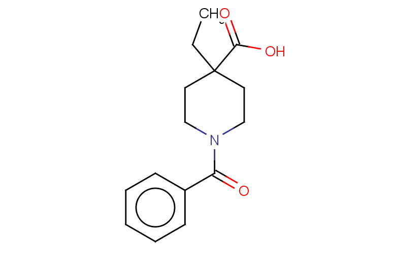1-benzoyl-4-ethylpiperidine-4-carboxylic acid