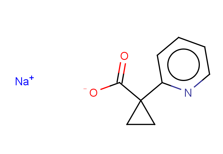 sodium 1-(pyridin-2-yl)cyclopropane-1-carboxylate