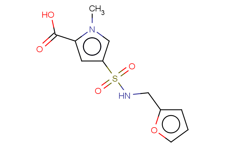 4-[(furan-2-ylmethyl)sulfamoyl]-1-methyl-1H-pyrrole-2-carboxylic acid