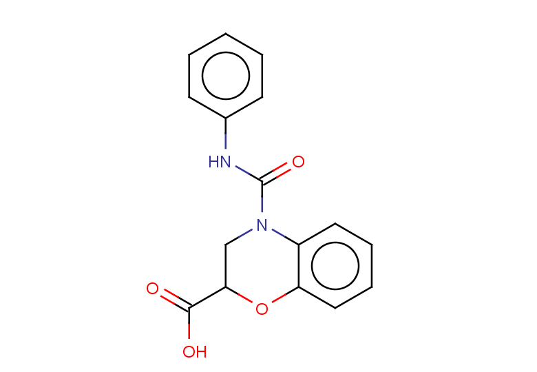 4-(phenylcarbamoyl)-3,4-dihydro-2H-1,4-benzoxazine-2-carboxylic acid