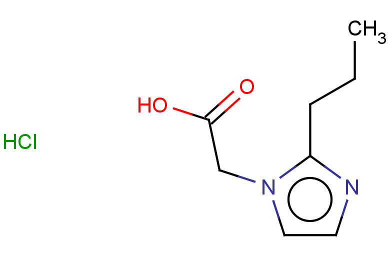 2-(2-propyl-1H-imidazol-1-yl)acetic acid hydrochloride
