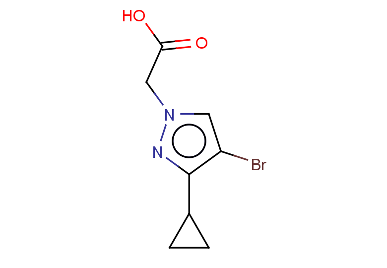 2-(4-bromo-3-cyclopropyl-1H-pyrazol-1-yl)acetic acid