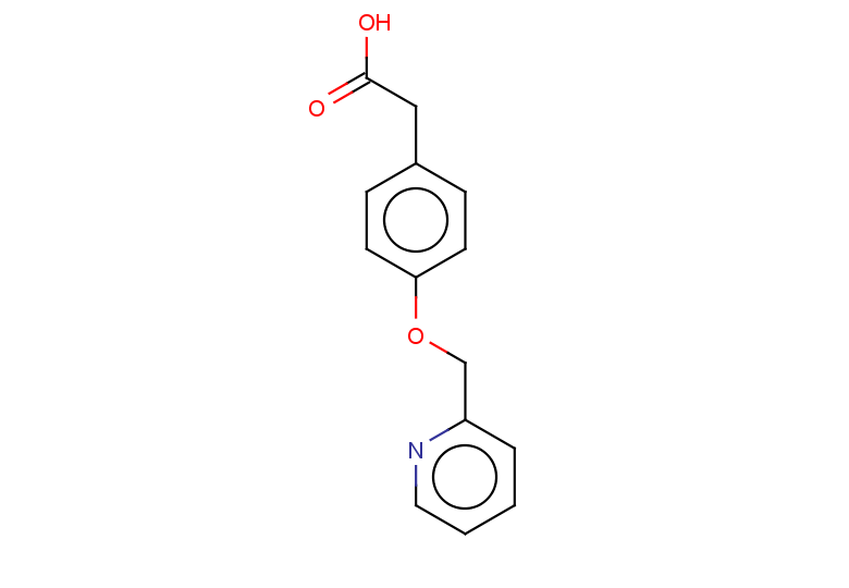 2-[4-(pyridin-2-ylmethoxy)phenyl]acetic acid