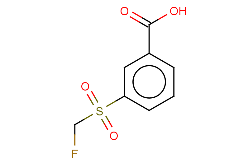 3-fluoromethanesulfonylbenzoic acid
