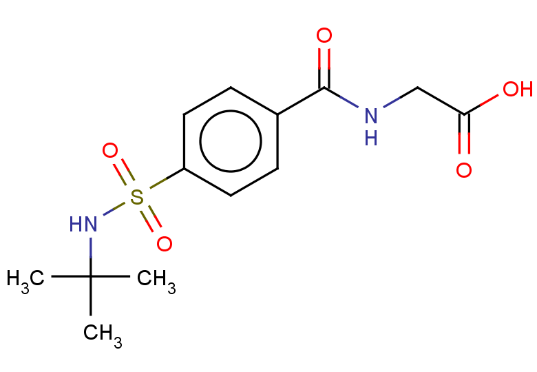2-{[4-(tert-butylsulfamoyl)phenyl]formamido}acetic acid