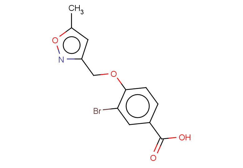 3-bromo-4-[(5-methyl-1,2-oxazol-3-yl)methoxy]benzoic acid