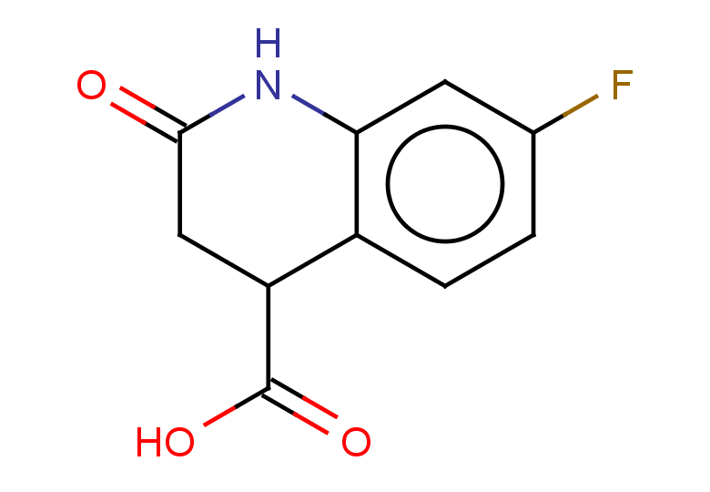 7-fluoro-2-oxo-1,2,3,4-tetrahydroquinoline-4-carboxylic acid