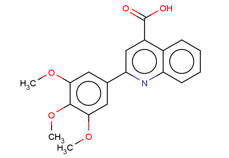2-(3,4,5-trimethoxyphenyl)quinoline-4-carboxylic acid