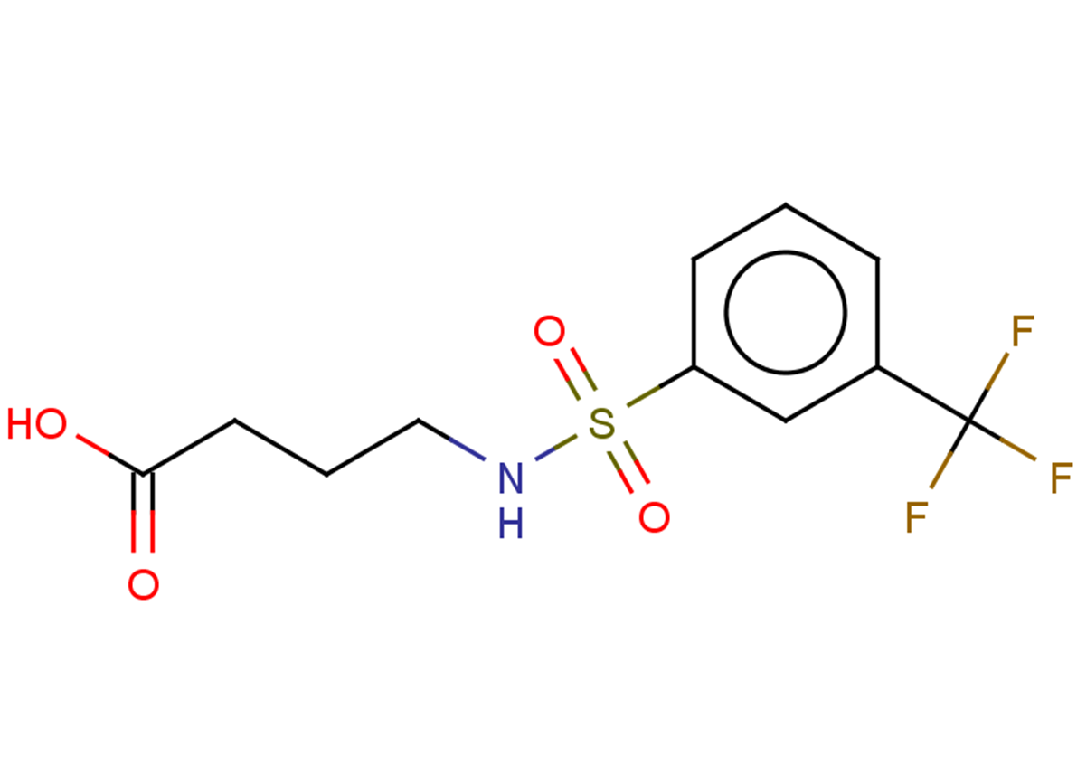 4-[3-(trifluoromethyl)benzenesulfonamido]butanoic acid