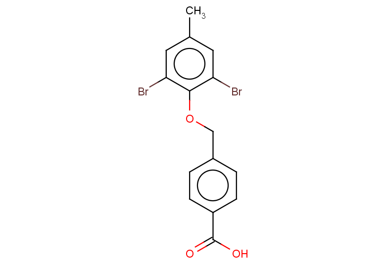4-(2,6-dibromo-4-methylphenoxymethyl)benzoic acid