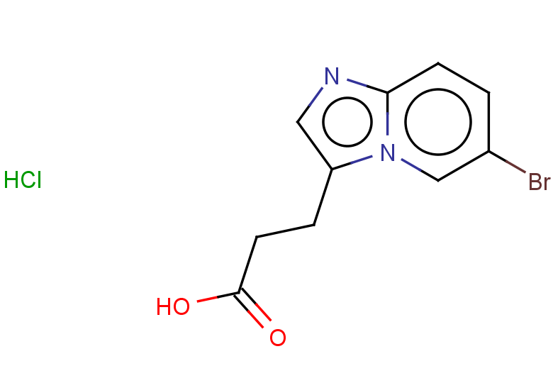3-{6-bromoimidazo[1,2-a]pyridin-3-yl}propanoic acid hydrochloride