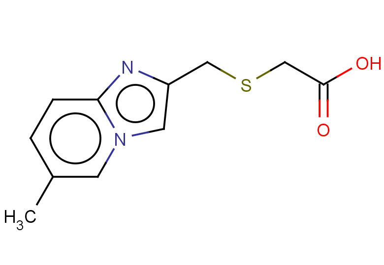 2-[({6-methylimidazo[1,2-a]pyridin-2-yl}methyl)sulfanyl]acetic acid