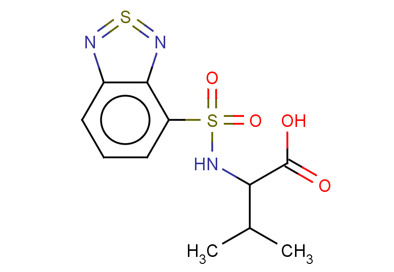 2-(2,1,3-benzothiadiazole-4-sulfonamido)-3-methylbutanoic acid